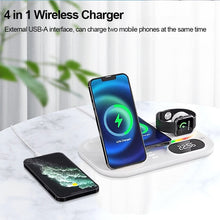 Load image into Gallery viewer, 4-in-1 Wireless Charging Station (Apple + Samsung)
