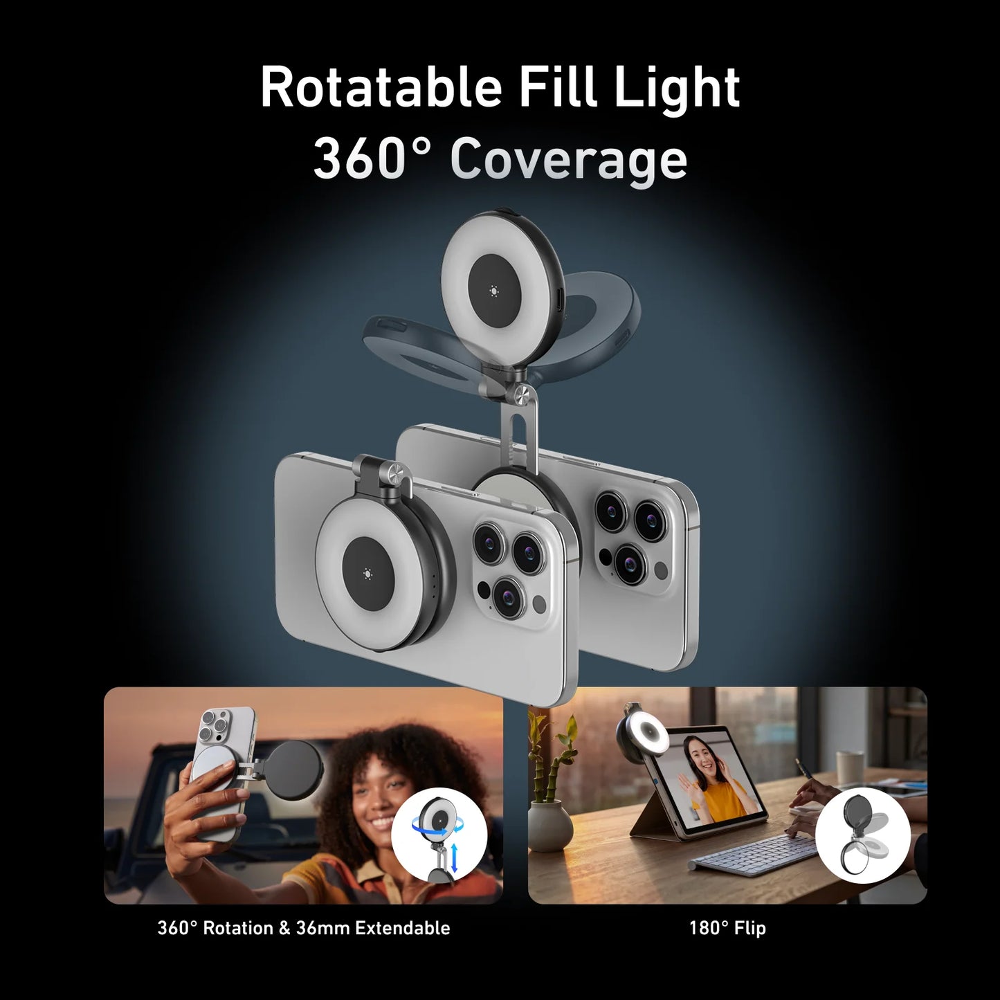 The MagLight™ 360 Flip Studio