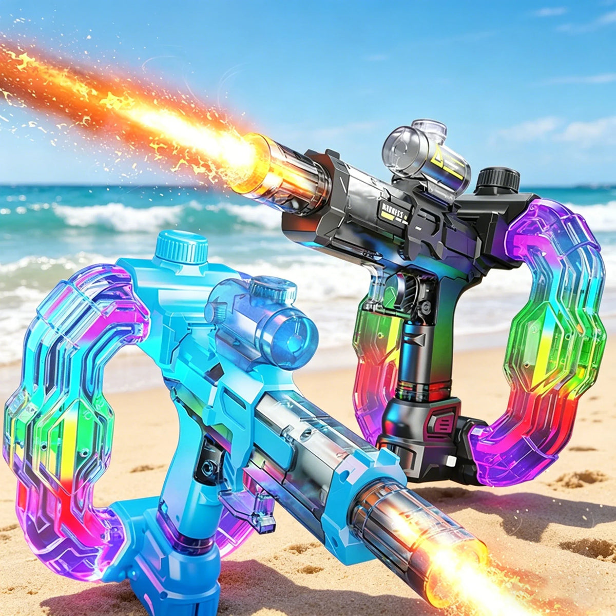AuroraBlast™ Electric Light-Up Water Blaster