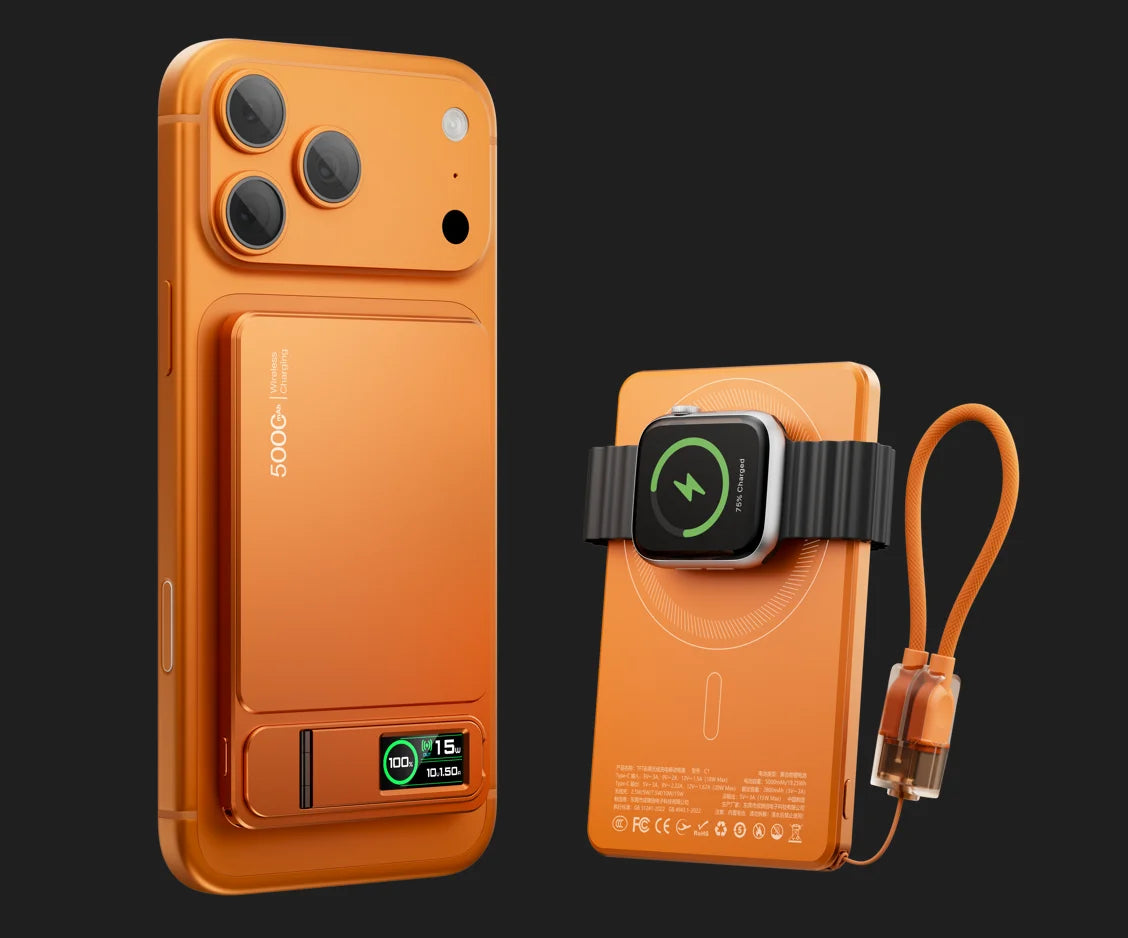 MagCharge Pro™ 10,000mAh Magnetic Power Bank