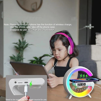 GlowDock Pro™ 5-in-1 Smart Bedside Charger