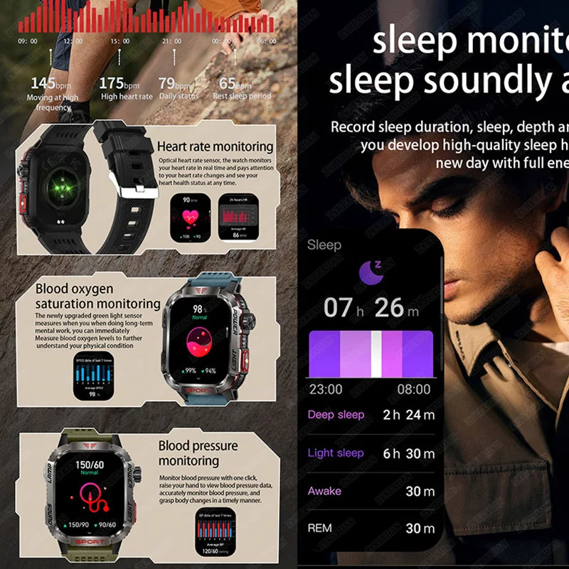 IronWave™ Bluetooth Calling Sport Watch