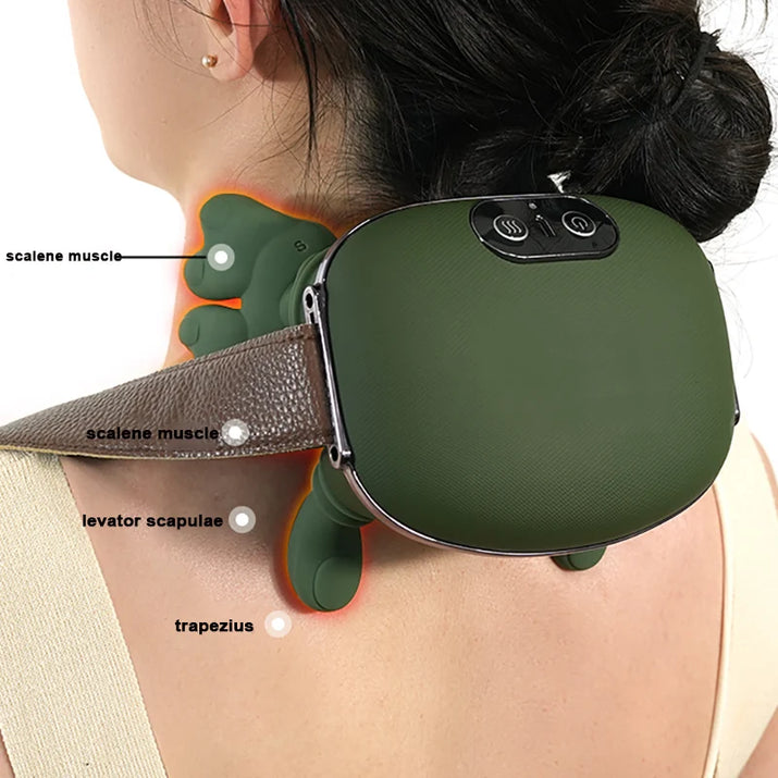 ReliefHug™ Heated Neck & Shoulder Massager – GogoGadjets™