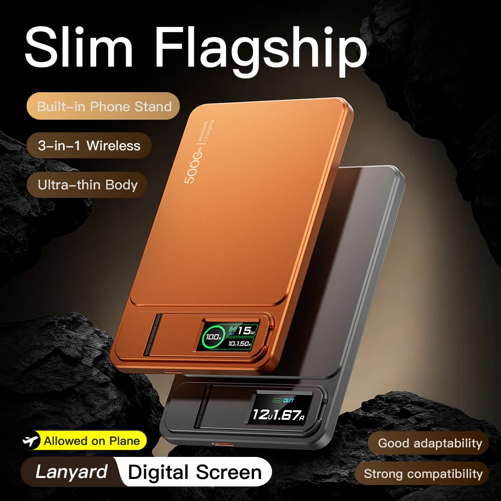 MagCharge Pro™ 10,000mAh Magnetic Power Bank