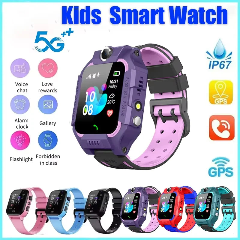 Kids GPS Smart Watch with Call & Safety Tracking