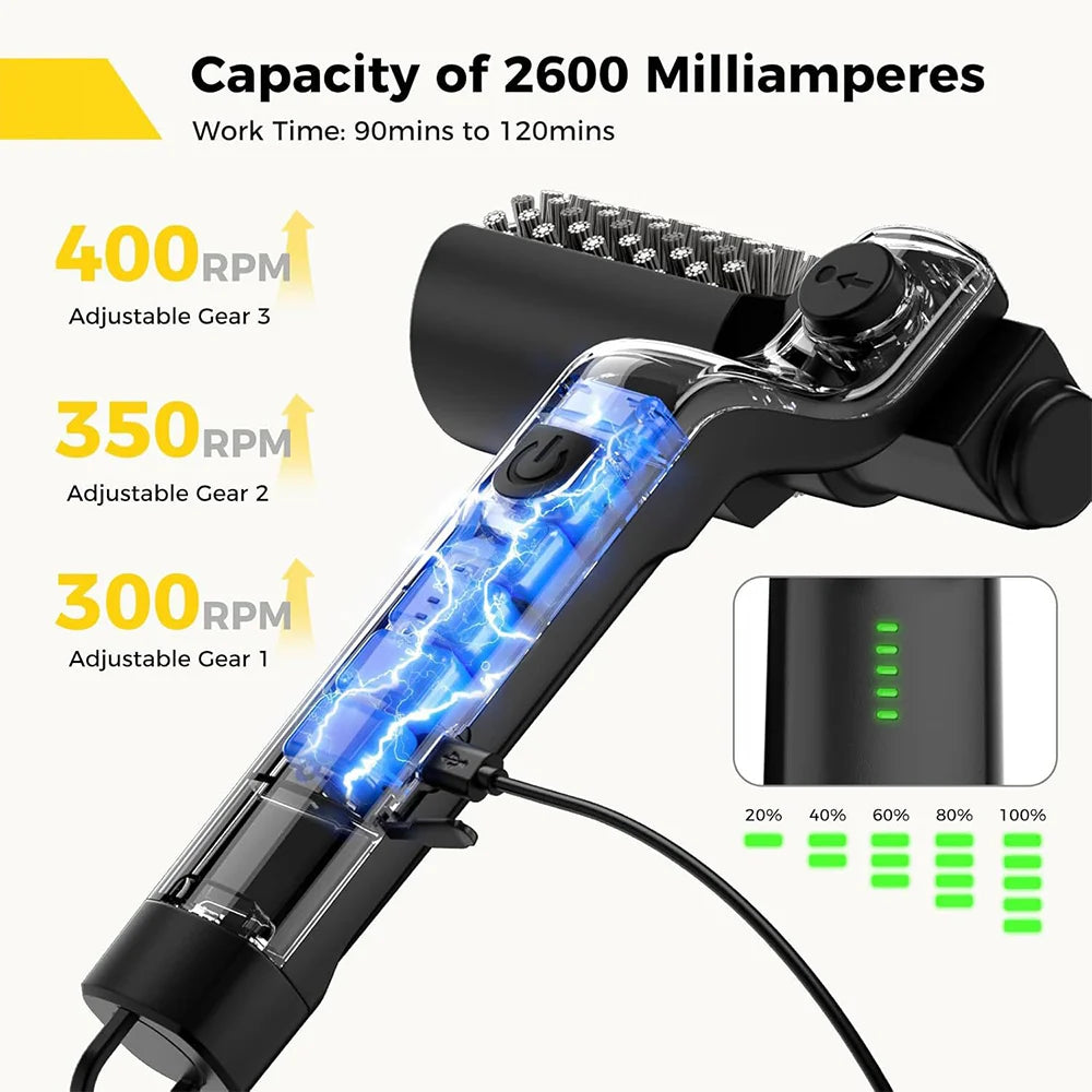 GrillForce Pro™ Electric BBQ Cleaning Brush