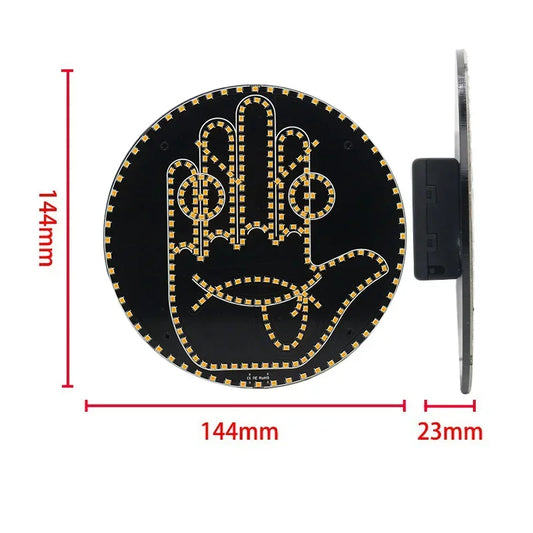 RoadMoods™ LED Rear Window Gesture Display