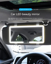 Load image into Gallery viewer, GlowUp Mirror™ – The Ultimate Car Vanity Light
