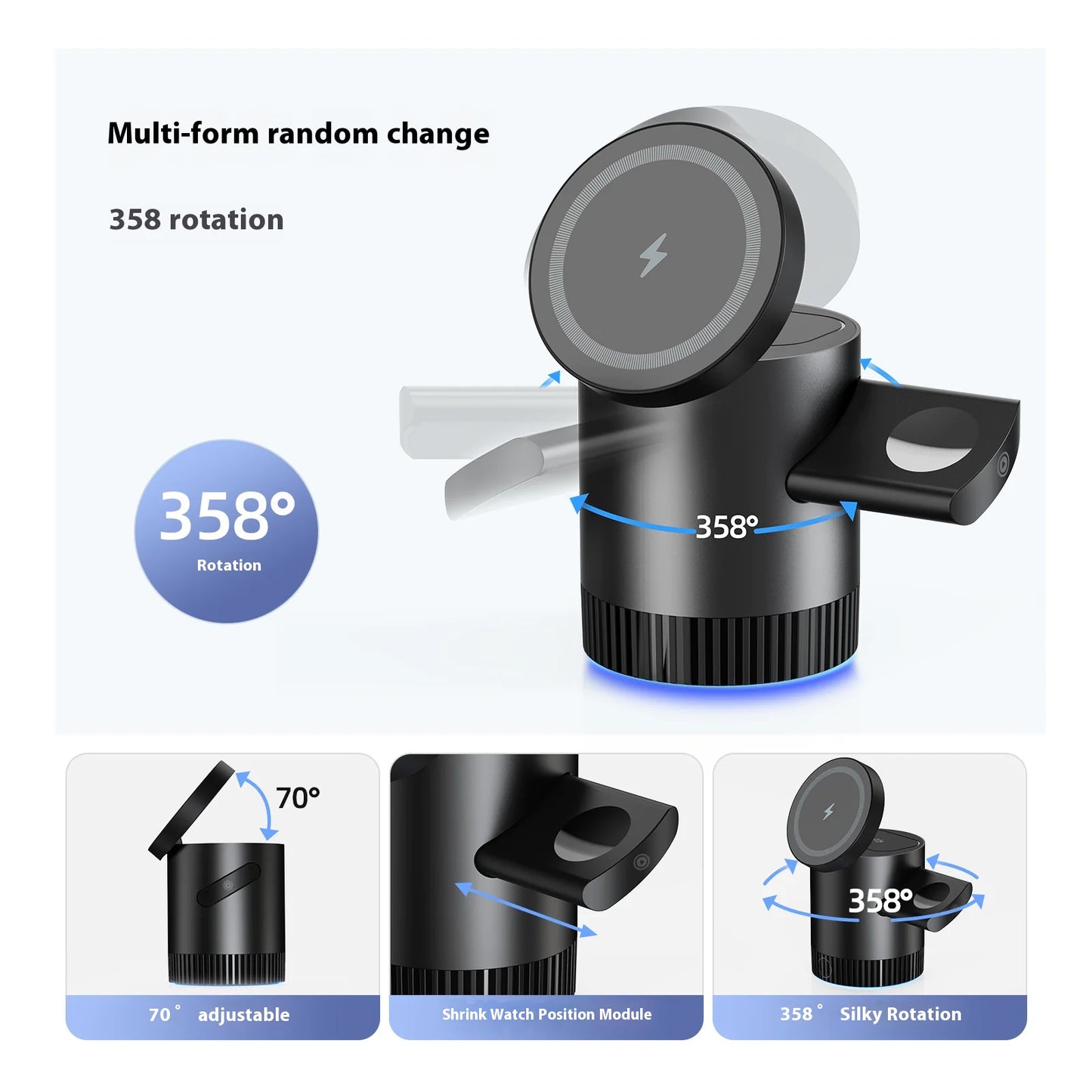 PowerNest™ – All-in-One Magnetic Charging Hub