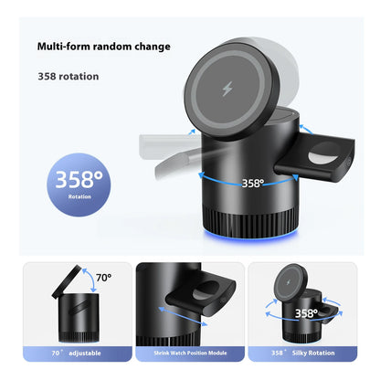 PowerNest™ – All-in-One Magnetic Charging Hub