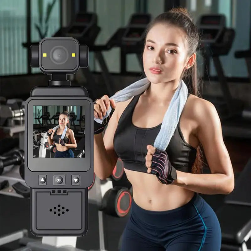 TrailView™ Pocket Action Cam – WiFi Cycling & Moto Camera