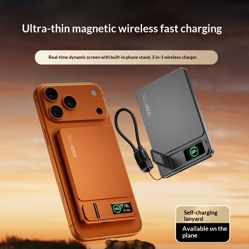MagCharge Duo™ 10,000mAh MagSafe Power Bank