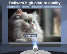 Load image into Gallery viewer, CineBeam 4K™ – Smart Mini Projector with WiFi &amp; BT

