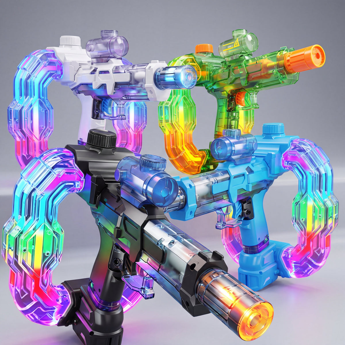 AuroraBlast™ Electric Light-Up Water Blaster