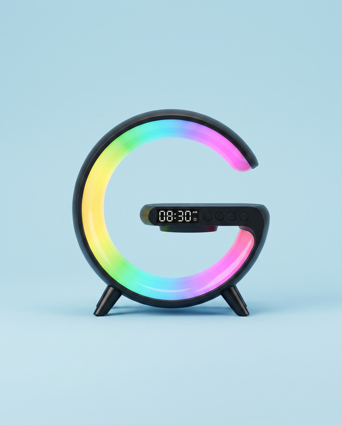 GlowDock Pro™ 5-in-1 Smart Bedside Charger