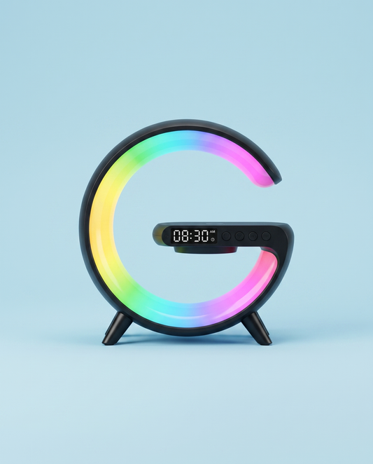 GlowDock Pro™ 5-in-1 Smart Bedside Charger