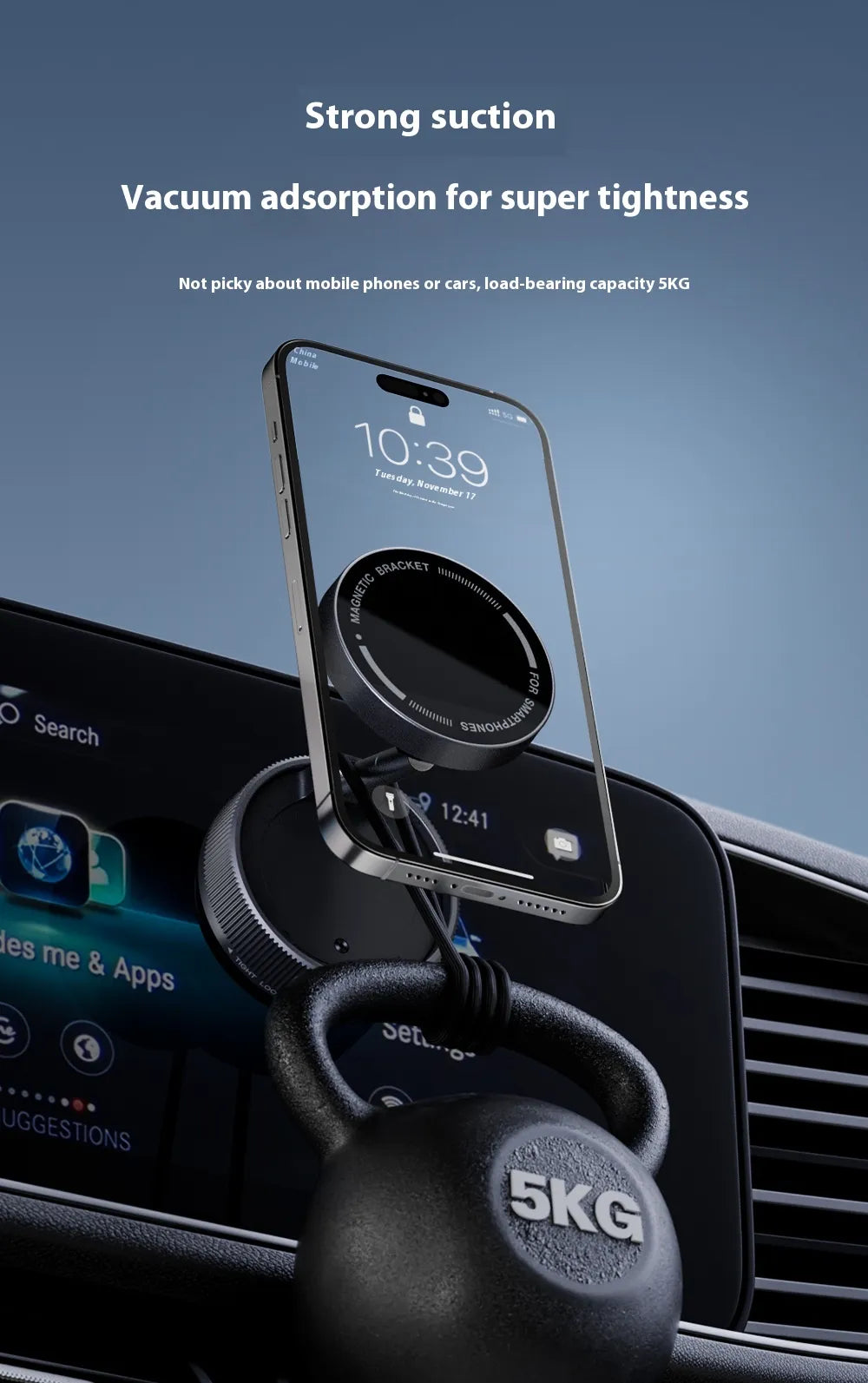 SnapSecure™ Magnetic Phone Mount