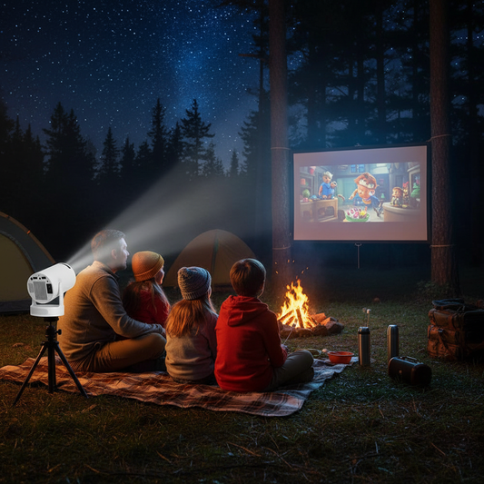 The VisionPro Mini 4K™ Smart HD Projector