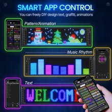 Load image into Gallery viewer, Smart LED Pixel Panel – Light Up Your Space with Custom Animations
