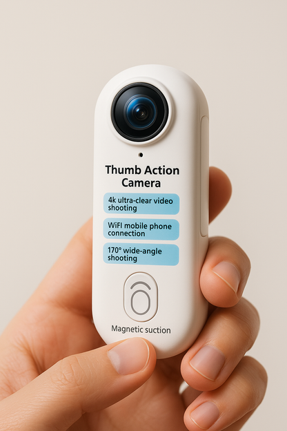 ClipCam Lite™ – Portable Body Camera for Everyday Use