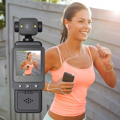 TrailView™ Pocket Action Cam – WiFi Cycling & Moto Camera