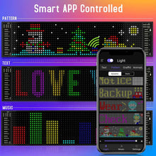 Load image into Gallery viewer, Smart LED Pixel Panel – Light Up Your Space with Custom Animations
