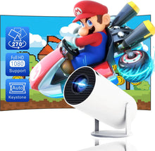 Load image into Gallery viewer, CineBeam 4K™ – Smart Mini Projector with WiFi &amp; BT
