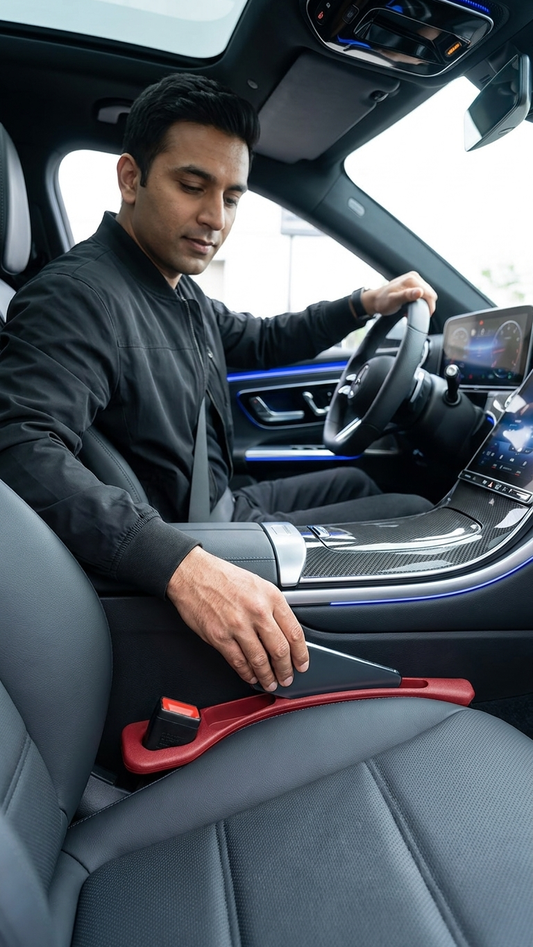 GapGuard Pro™ – Car Seat Organizer & Drop Stopper