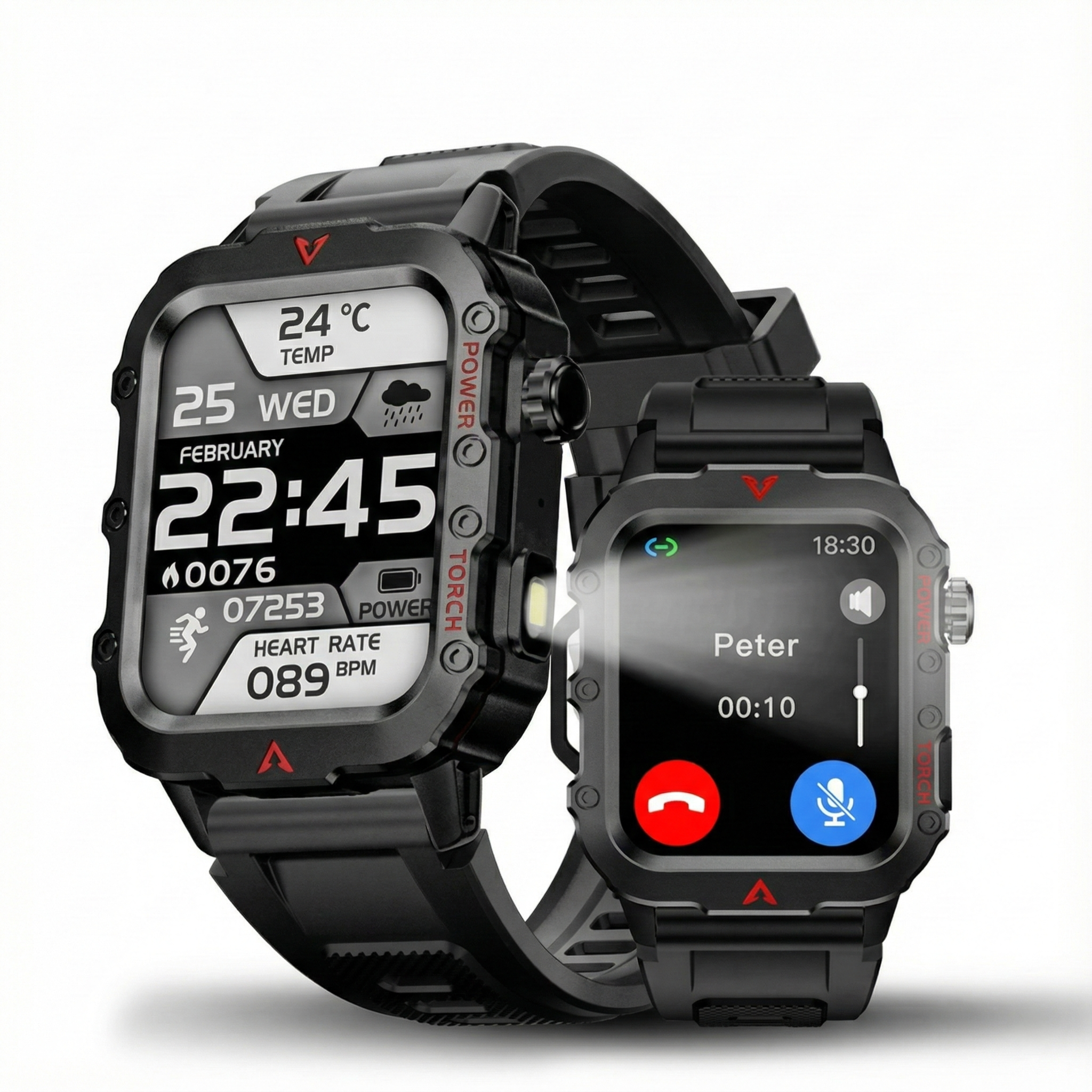 TitanCall™ Rugged Smart Sports Watch – GogoGadjets™