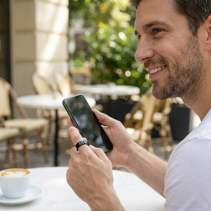 VitalSync™ Smart Health Ring – Track Your Wellness 24/7 in Style