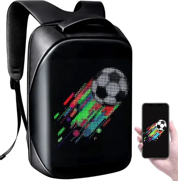 The Matrix Pro Backpack: Smart Programmable LED Bag
