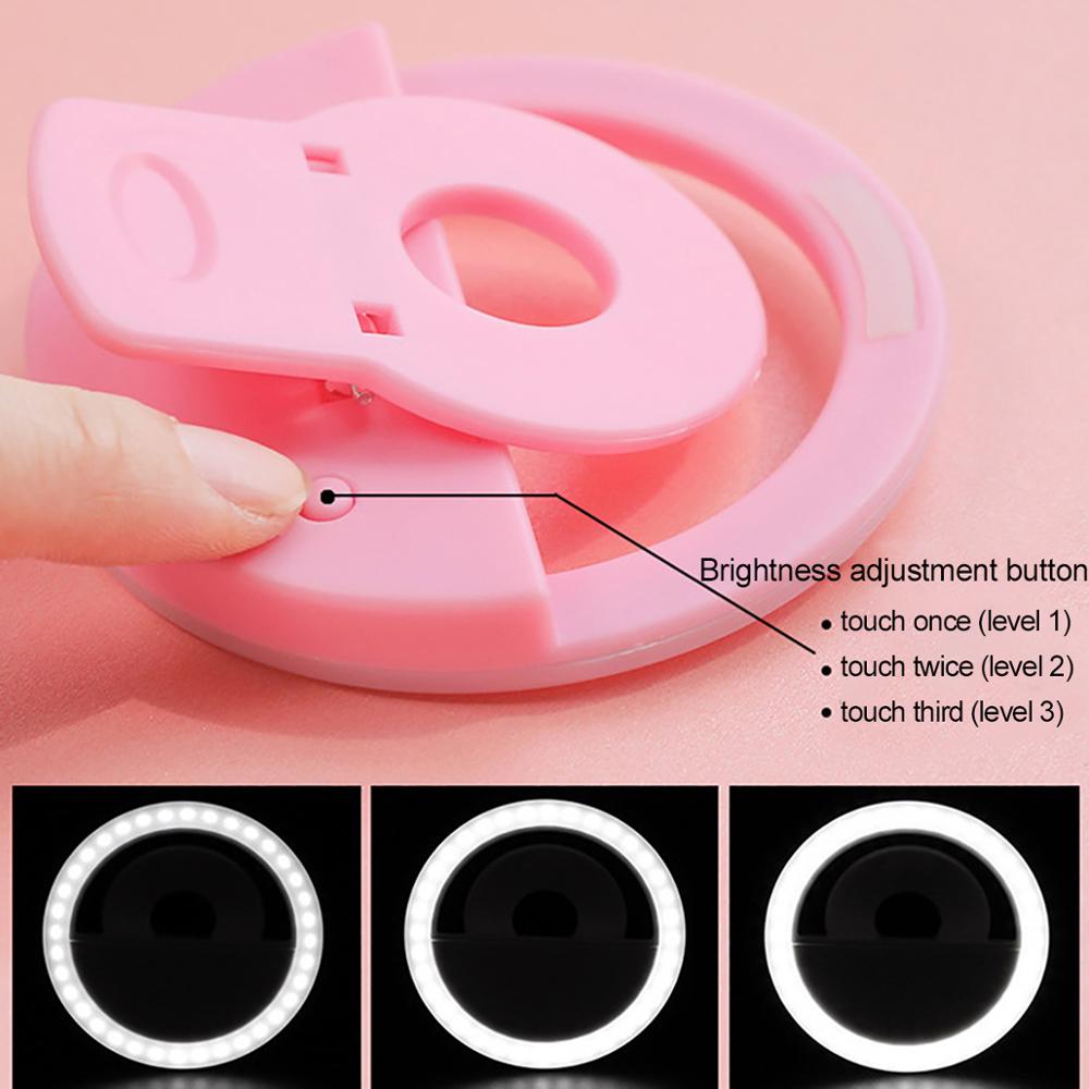 Mini Selfie Ring Light